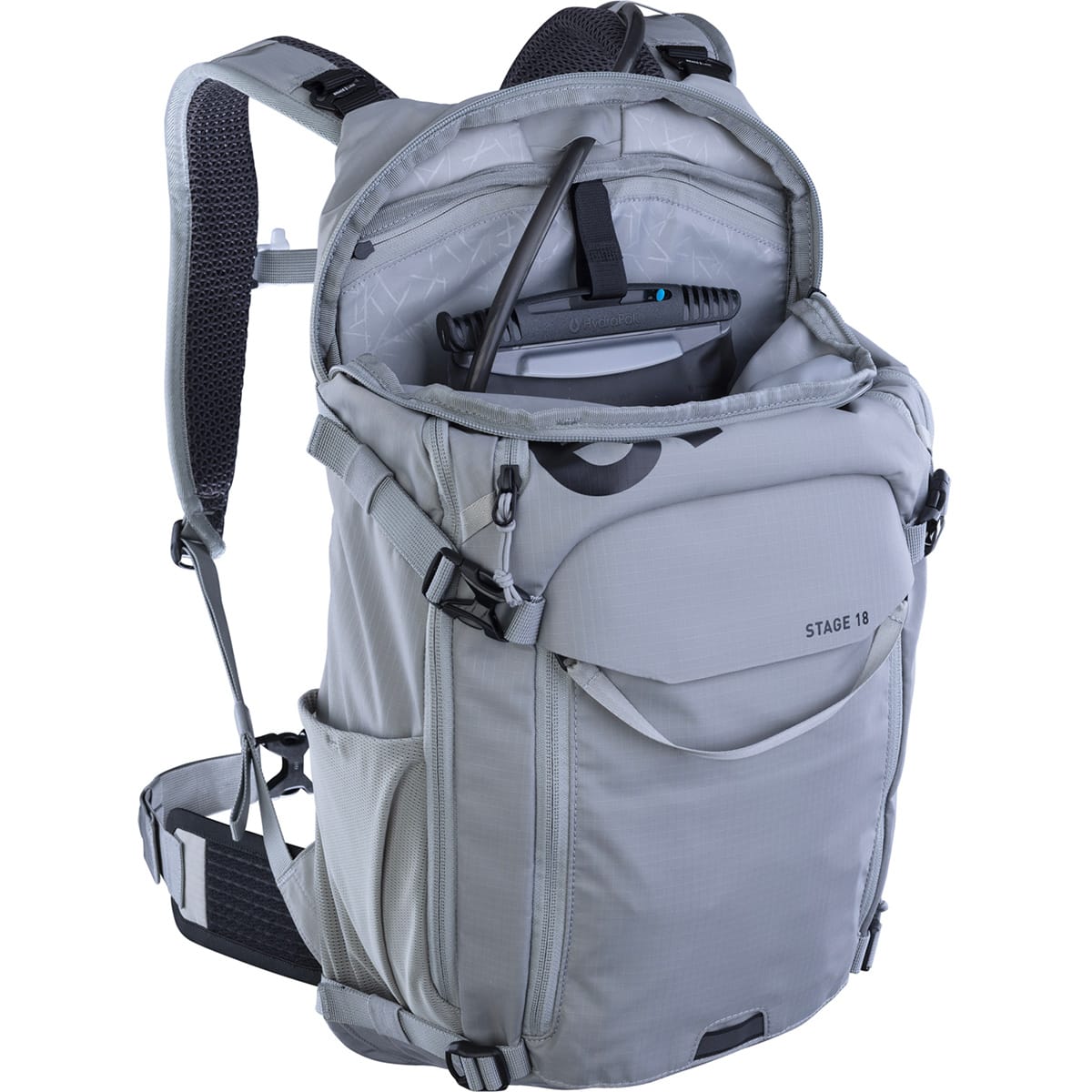 Mochila EVOC STAGE 18 L Gris