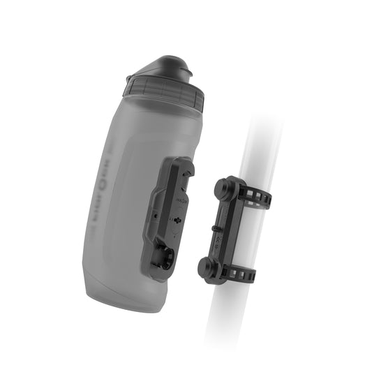 Kit de botella y portabidón FIDLOCK TWIST UNI BASE 590 ml Ahumado