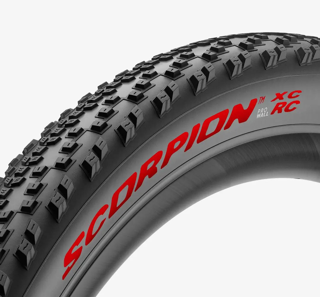 Neumático PIRELLI SCORPION XC RC 29x2.4 ProWall Tubeless Ready Blando Negro/Rojo 4354200