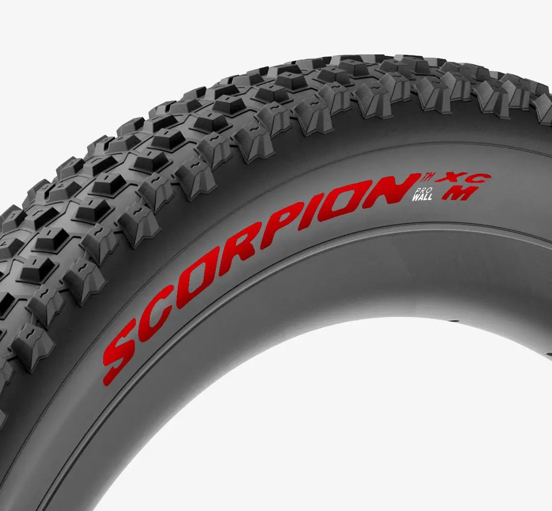 Neumático PIRELLI SCORPION XC M 29x2.4 ProWall Tubeless Ready Blando Negro/Rojo 4354600