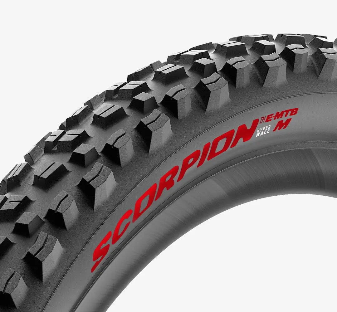 Neumático PIRELLI SCORPION E-MTB M 29x2.6 Tubeless Ready Soft Negro/Rojo 4355700