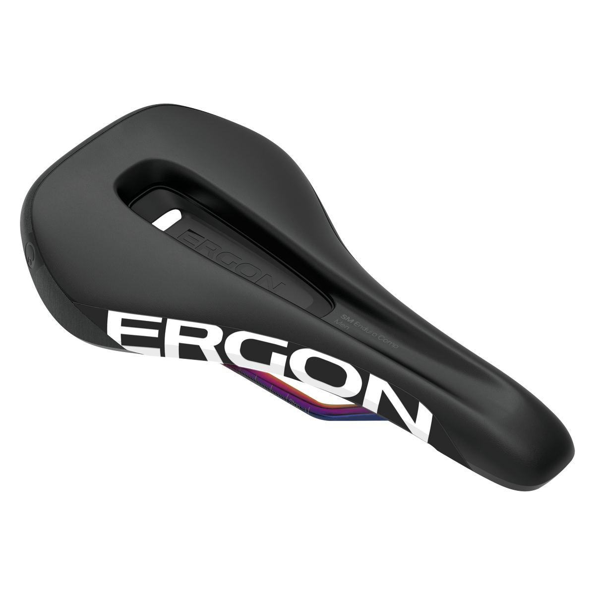 Sillín ERGON SM Enduro Comp Oil Slick M/L con raíles CrMo