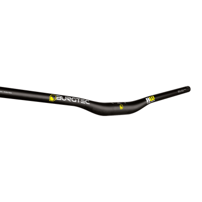 Manillar BURGTEC RIDE WIDE ENDURO Rise 20mm 800mm Negro Carbono