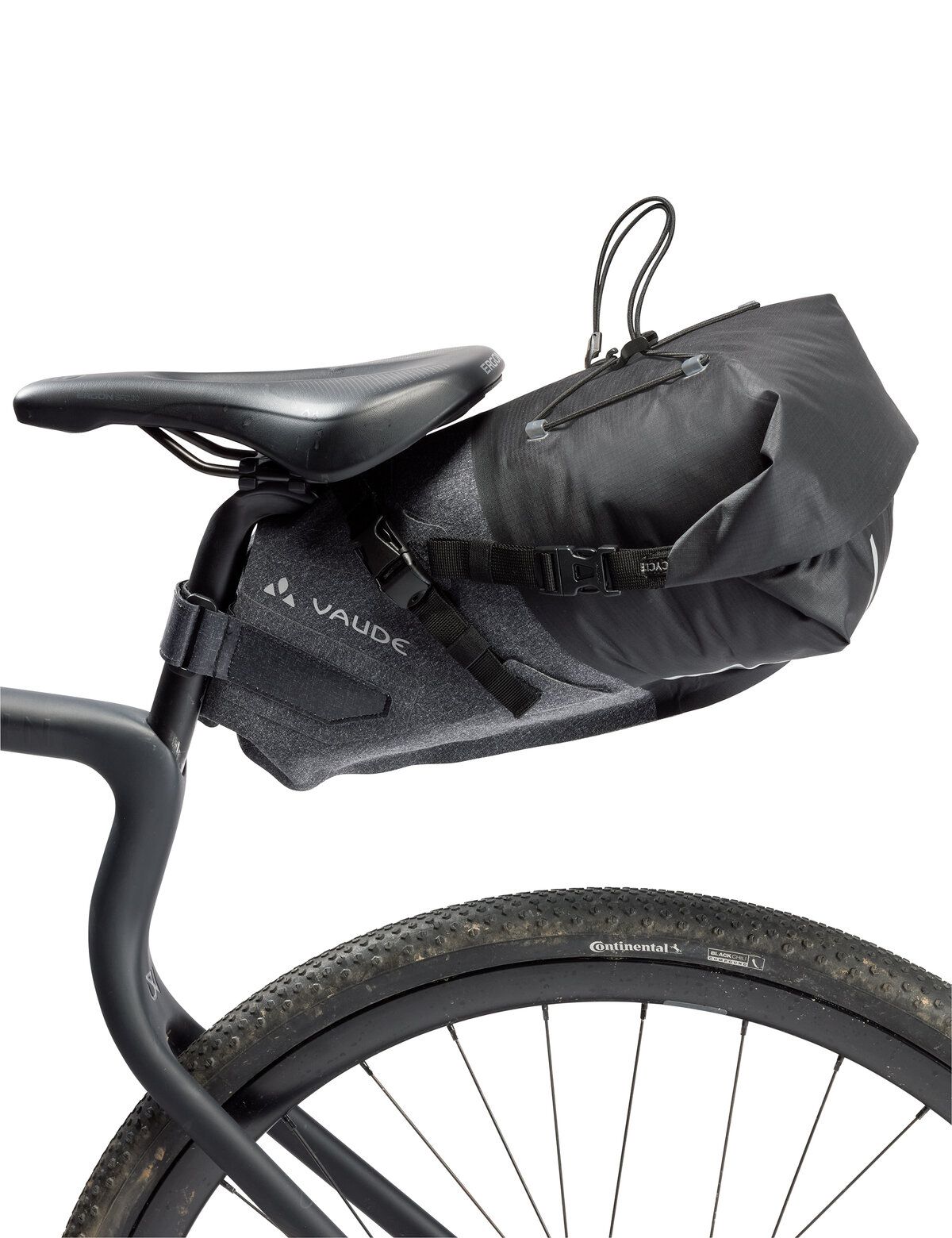 VAUDE TRAILSADDLE COMPACT 7 L Bolsa de sillín Negra