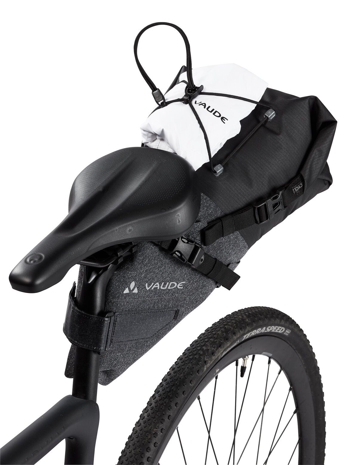 VAUDE TRAILSADDLE COMPACT 7 L Bolsa de sillín Negra