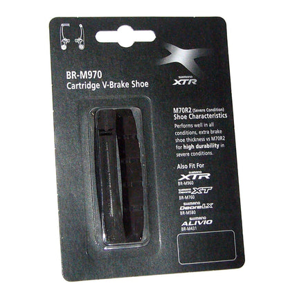 Par de Zapatas de Cartucho V-Brake SHIMANO M950/739
