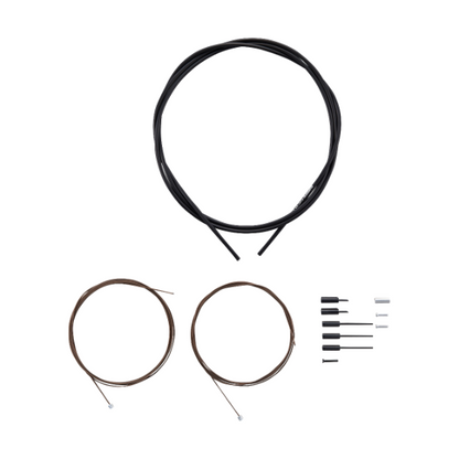 Kit de Cables y Fundas de Desviador SHIMANO DURA-ACE 9000 Polímero Negro