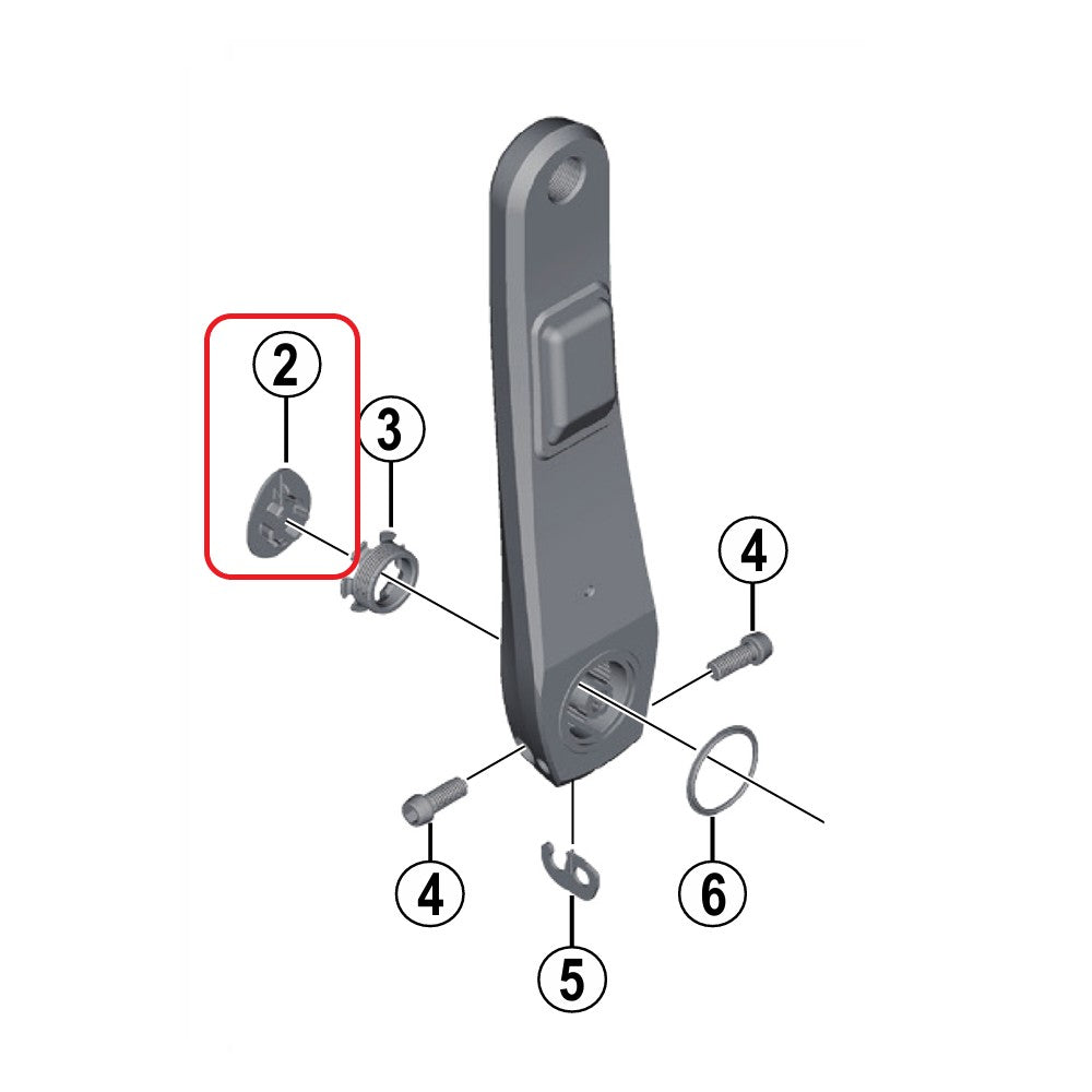 Tapa de Manivela SHIMANO para Biela FC-R9100-P