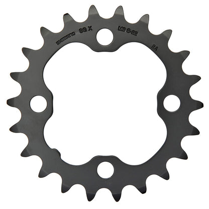 Plato Interior SHIMANO DEORE M590 9V 4 Agujeros 64 mm Negro