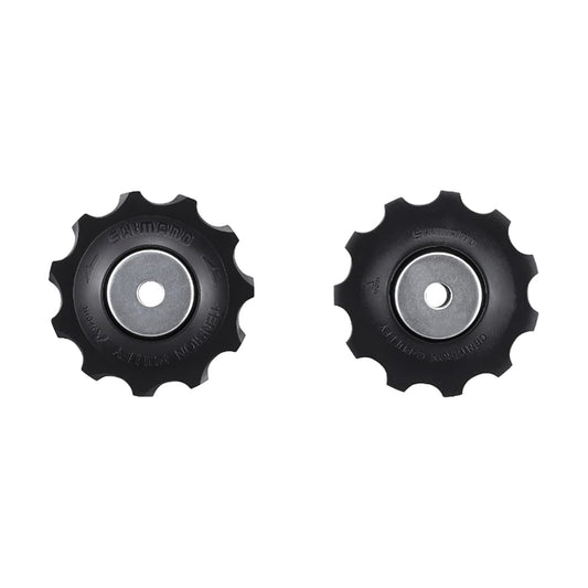 Galets de Dérailleur Arrière 10V SHIMANO DEORE M6000 pour Chape Longue #Y3E498020 Noir