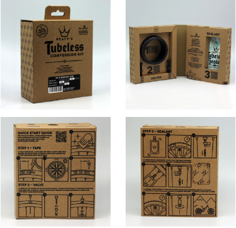 Kit de conversión Tubeless PEATY'S XC / Urban