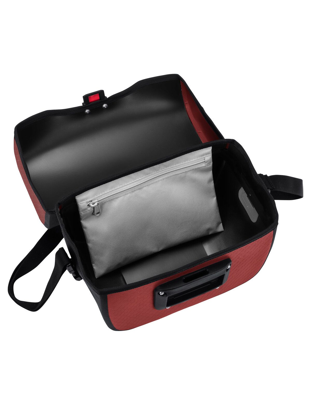 Bolsa de manillar VAUDE AQUA BOX 6 L Rojo