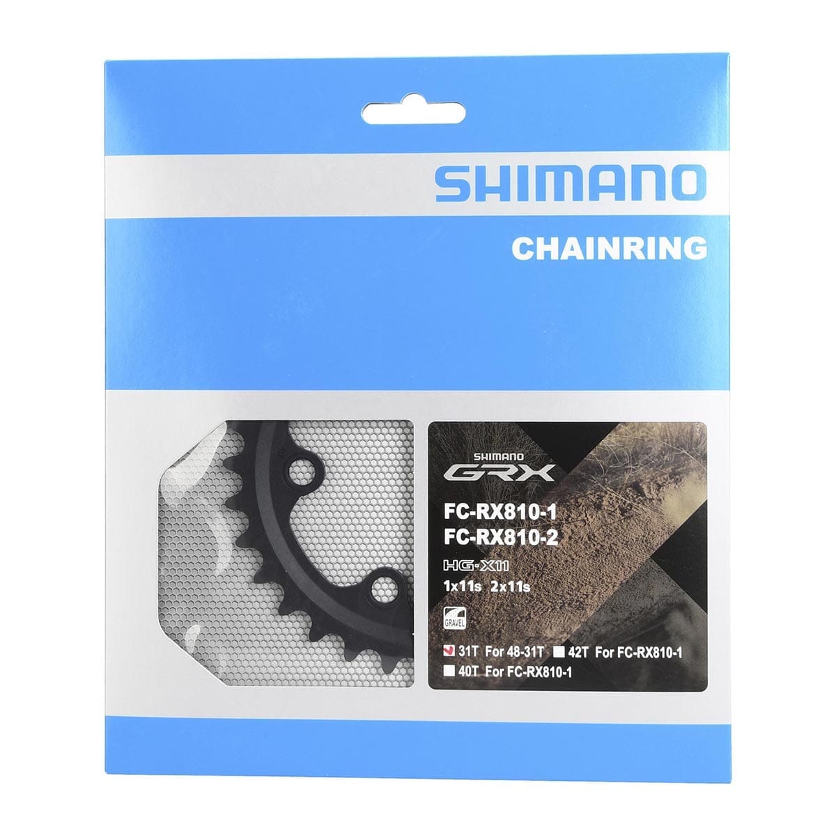 Plateau Intérieur 11V SHIMANO GRX RX810 80 mm