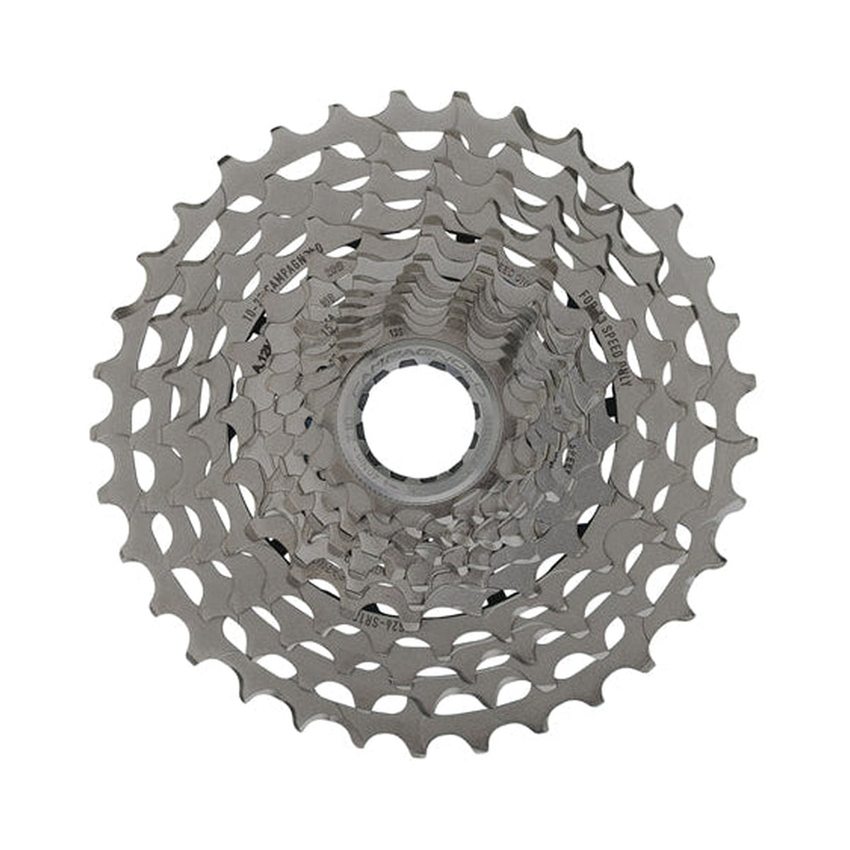 Casete de 13 velocidades CAMPAGNOLO SUPER RECORD – foto principal sobre fondo blanco