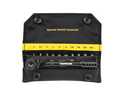 Llave de Trinquete Compacta TOPEAK RATCHET ROCKET ESSENTIAL Negro