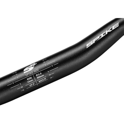 Manillar SPANK SPIKE RACE VIBROCORE Rise 15mm 31,8/800 Negro