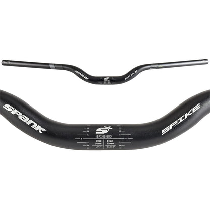 Manillar SPANK SPIKE 800 Rise 50 mm 31,8/800 mm Negro