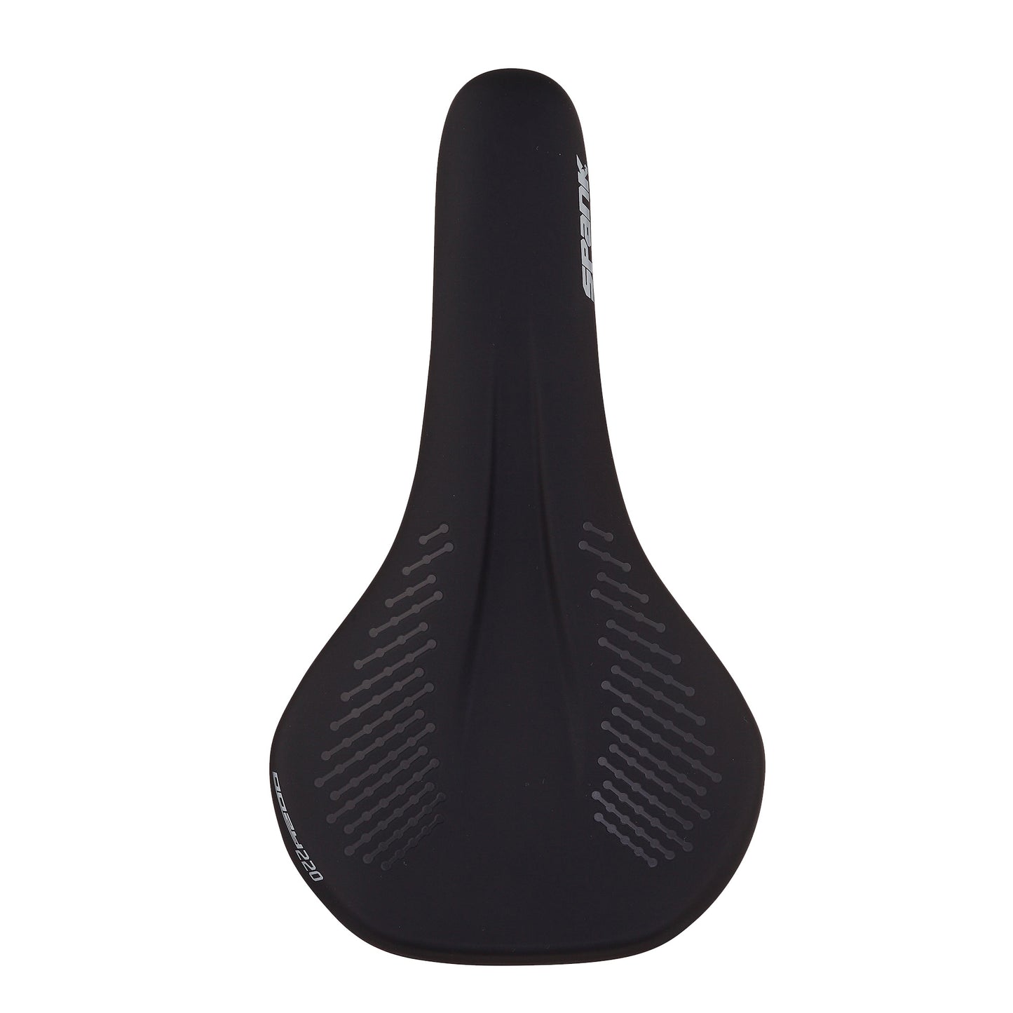 SPANK OOZY 220 Sillín 144mm CrN/Ti Rails Gris
