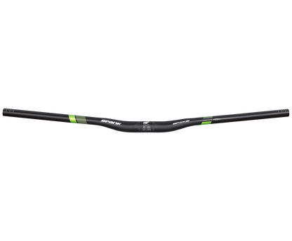 Manillar SPANK SPIKE 800 VIBROCORE Rise 15mm 31.8/800mm Negro / Verde