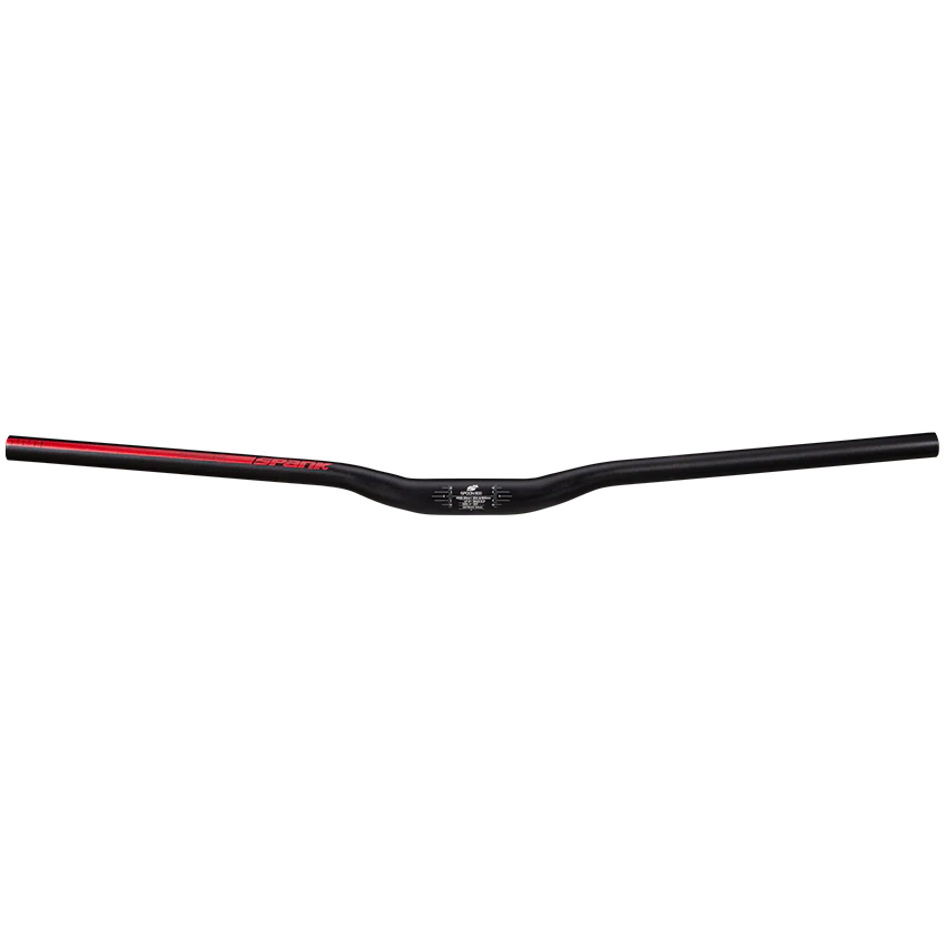 Percha SPANK SPOON 800 Rise 20mm 800mm Negro/Rojo