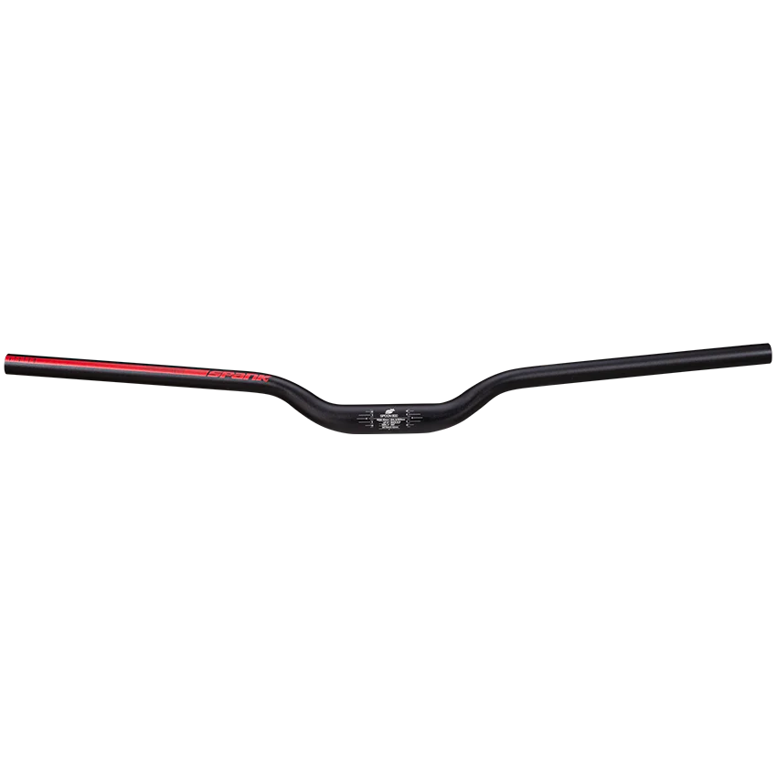 Percha SPANK SPOON 800 Rise 40mm 800mm Negro/Rojo
