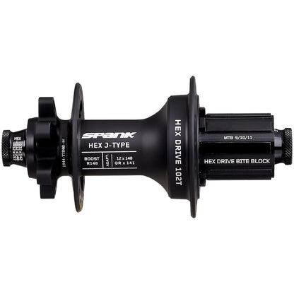 Buje Trasero SPANK HEX DRIVE 102T 12x148 mm Boost