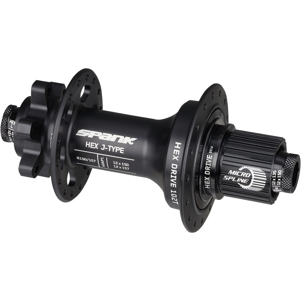 Moyeu Arrière SPANK HEX DRIVE 102T 12x150/157 mm