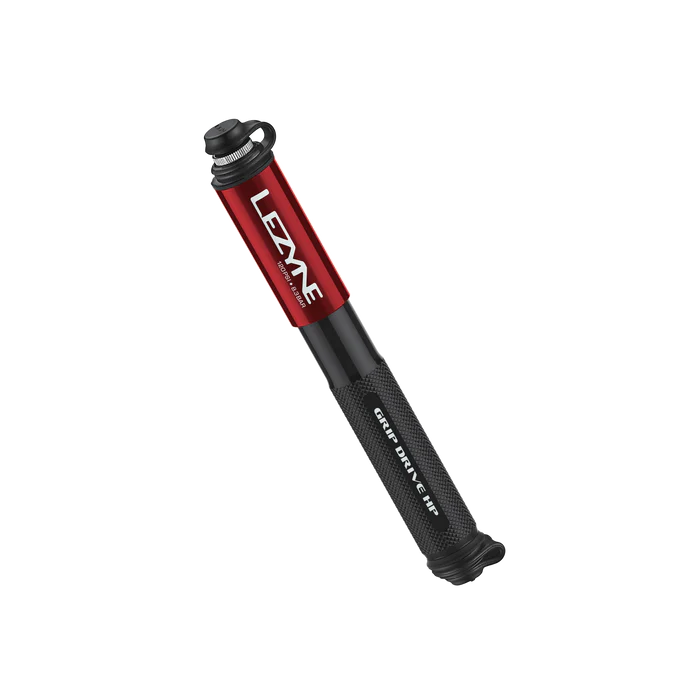 Bomba de mano LEZYNE GRIP DRIVE HP MINI Rojo