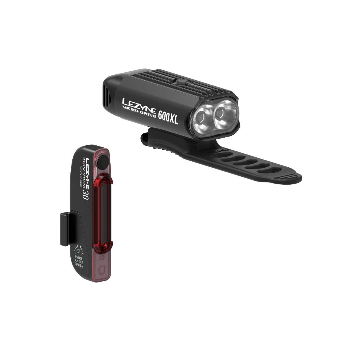 Luces delanteras y traseras LEZYNE MICRO DRIVE 600XL / STICK DRIVE