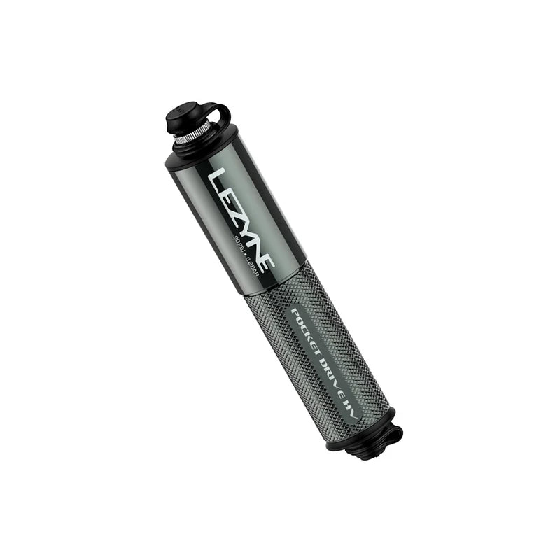 Bomba de mano LEZYNE CNC POCKET DRIVE HV Plata