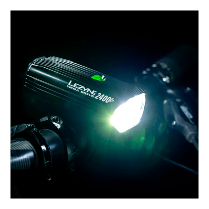 Iluminación Delantera LEZYNE MEGA DRIVE 2400+ Negro