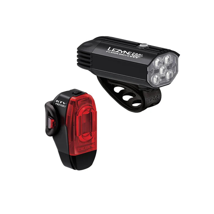 LEZYNE FUSION DRIVE 500+ / KTV DRIVE PRO+ luces delanteras y traseras