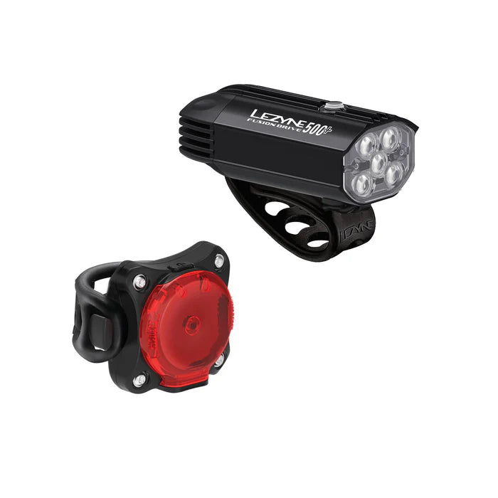 LEZYNE FUSION DRIVE 500+ / ZECTO DRIVE 200+ luces delanteras y traseras