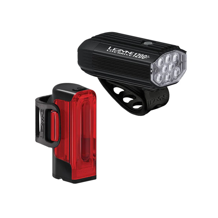 LEZYNE LITE DRIVE 1200+ / STRIP DRIVE PRO 400+ Luces delanteras y traseras