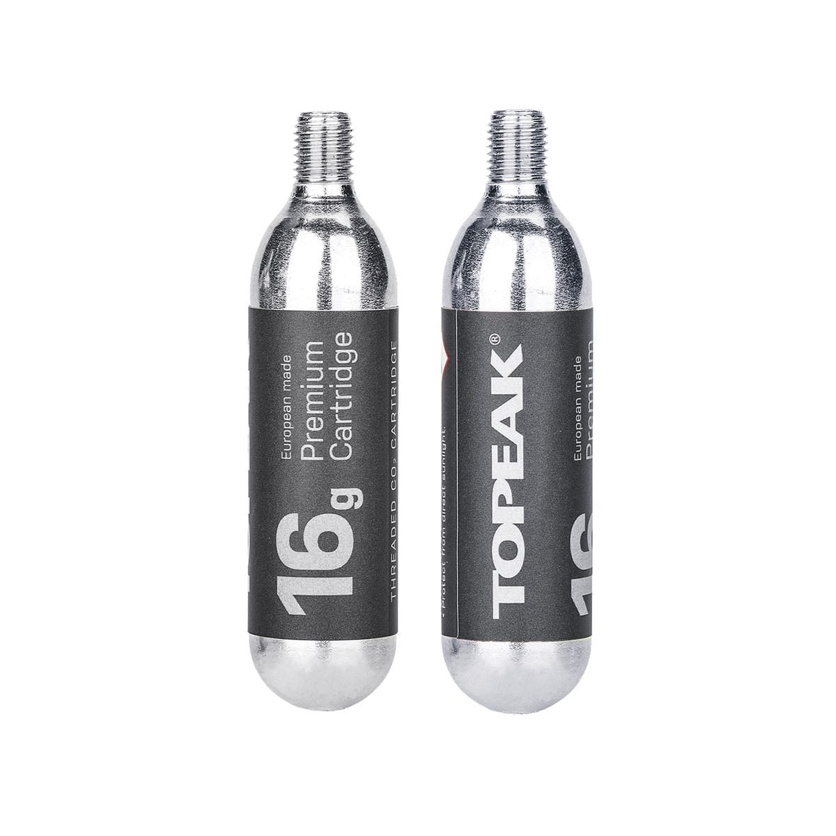 TOPEAK Cartuchos de CO2 Roscados 16g (2 piezas)