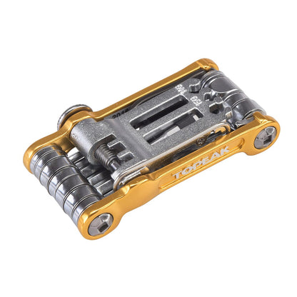 Multiherramienta TOPEAK MINI PRO Dorada (20 Herramientas + Funda)
