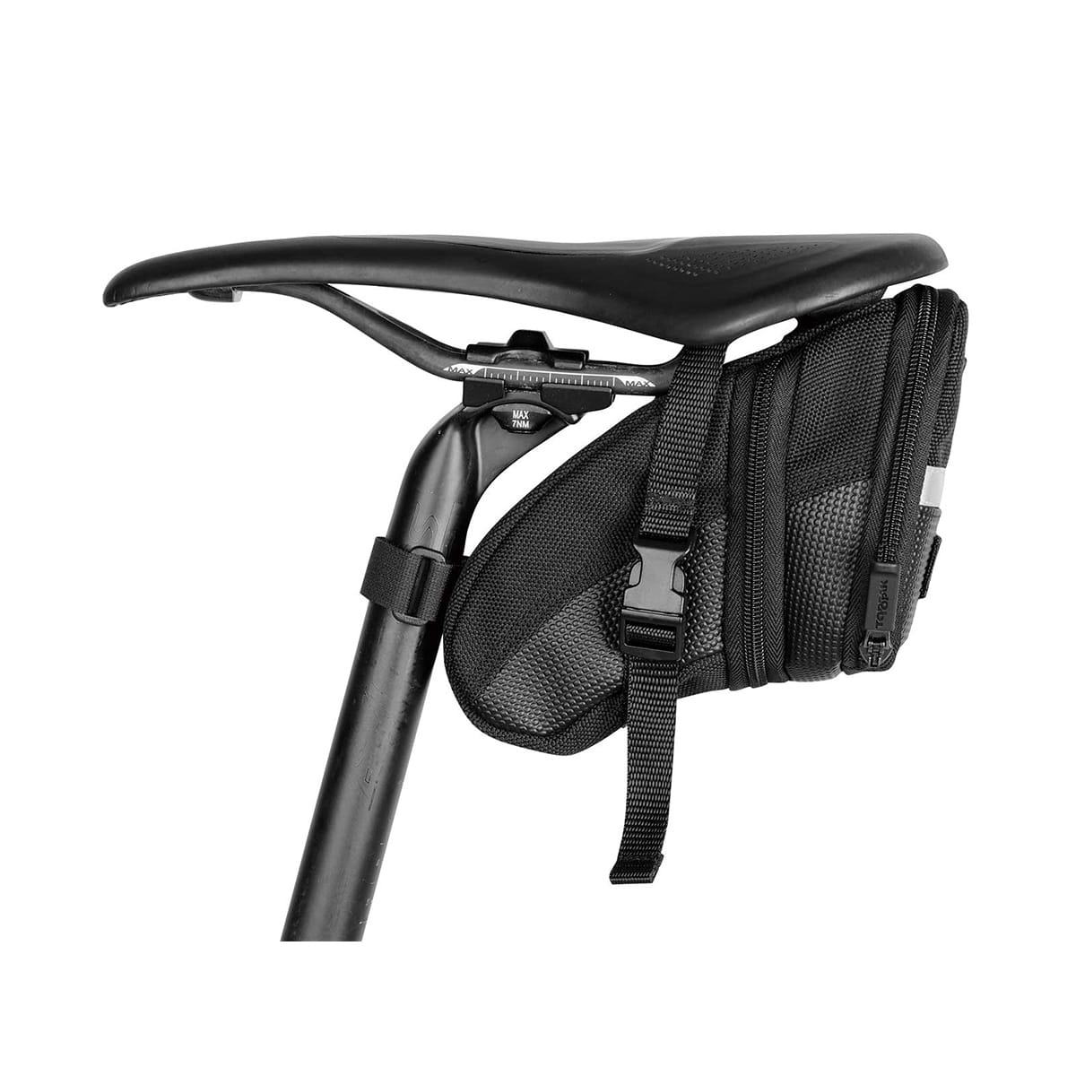 Bolsa de sillín TOPEAK AERO WEDGE PACK STRAP - M Negro