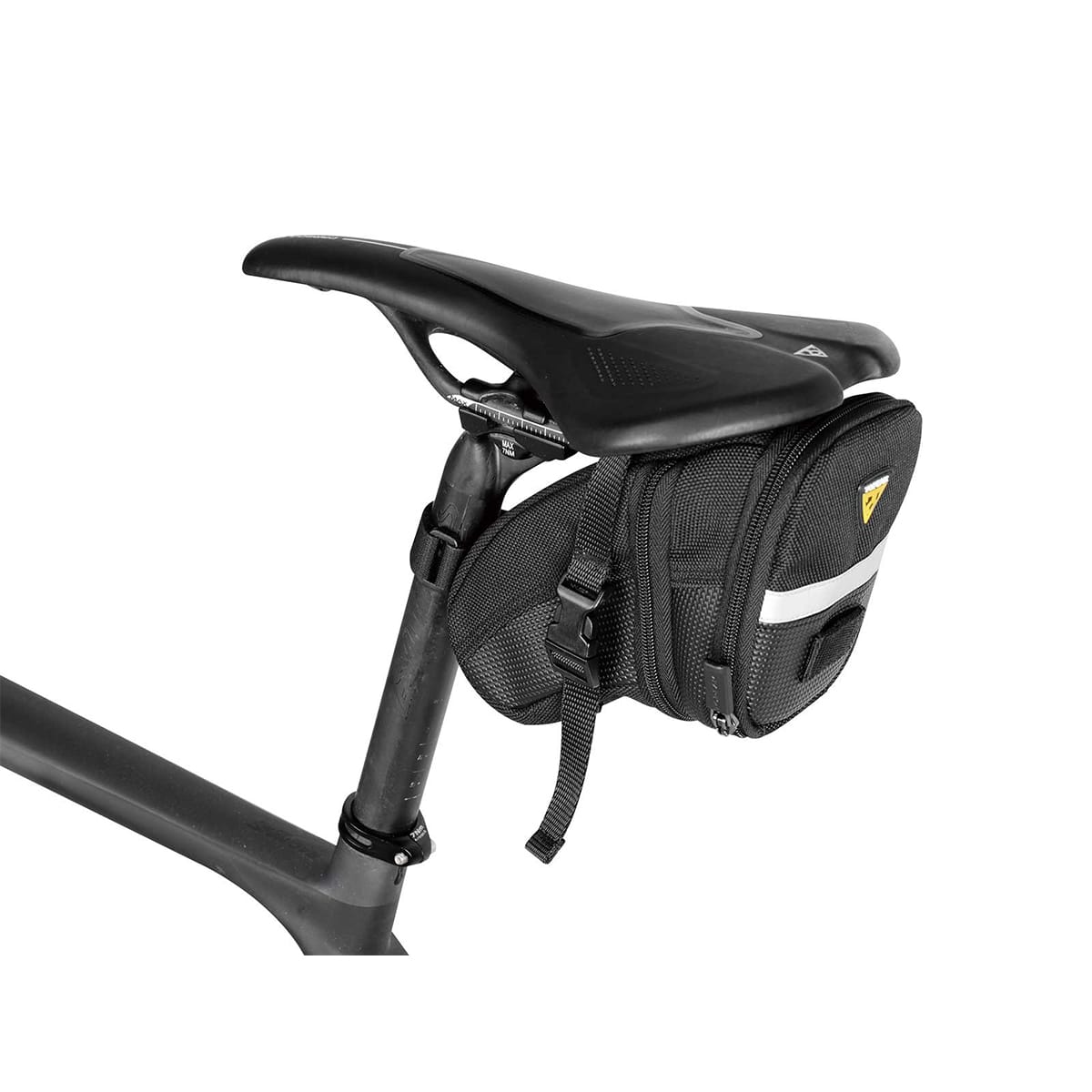 Bolsa de sillín TOPEAK AERO WEDGE PACK STRAP - M Negro