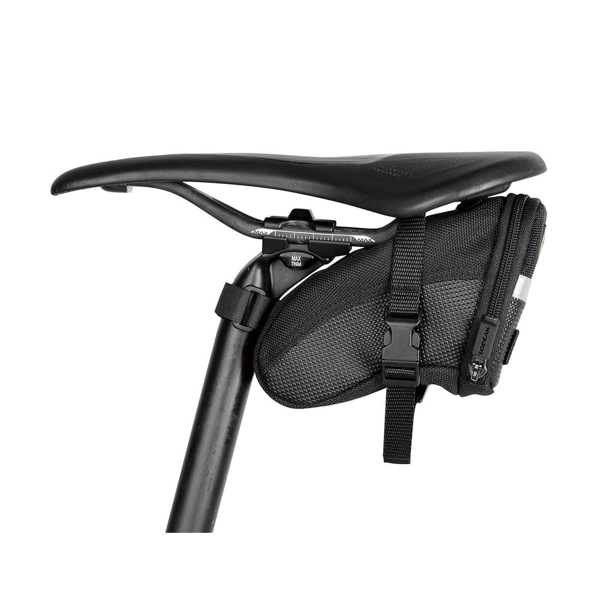 Bolsa de sillín TOPEAK AERO WEDGE PACK STRAP - S Negro