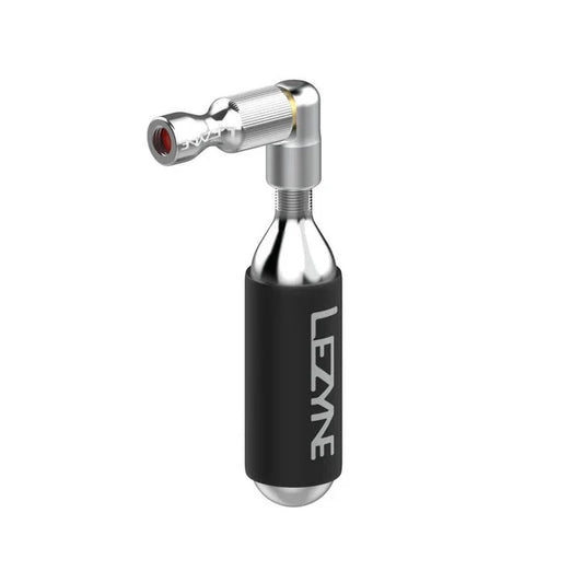 LEZYNE TRIGGER DRIVE percutor CO2 + cartucho CO2 roscado 16g (x1) Plata