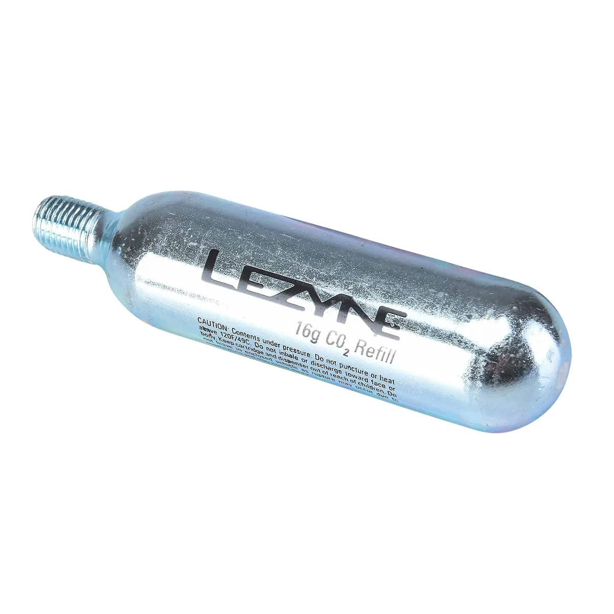 KIT LEZYNE TWIN Capuchón de percusión de CO2 + cartucho de CO2 roscado de 16 g (x2)