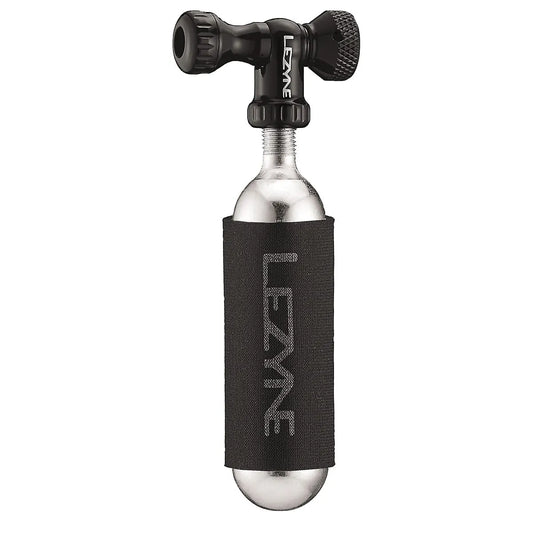 LEZYNE CONTROL DRIVE percutor de CO2 + cartucho de CO2 roscado de 25 g (x1)