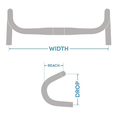 Manillar FSA K-WING AGX Flare 10° - Carbono