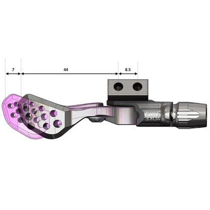 Mando de Tija de Sillín BIKEYOKE TRIGGY ALPHA Longue Sin Abrazadera #BY-TRGAL