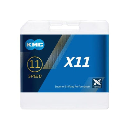 Cadena 11V KMC X11 Plata/Negro