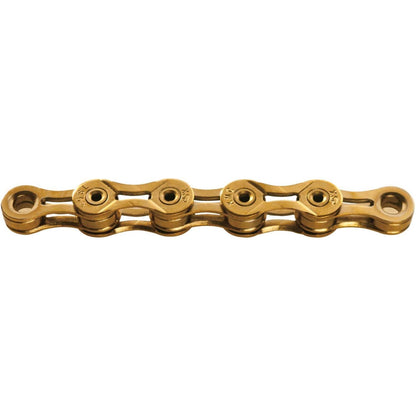 Cadena 9V KMC X9SL Ti-N Oro