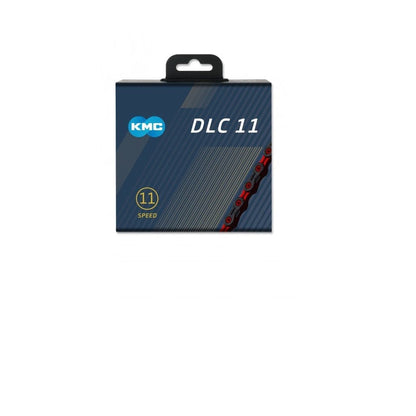 Cadena 11V KMC DLC11 Negro/Rojo