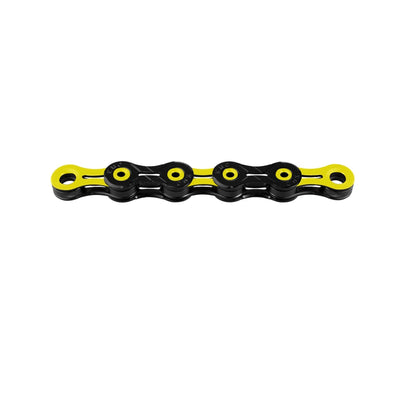 Cadena 11V KMC DLC11 Negro/Amarillo