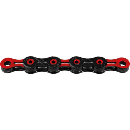 Cadena 10V KMC DLC10 Negro/Rojo