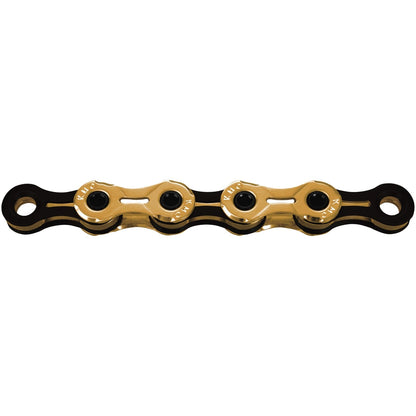 Cadena 11V KMC X11SL Ti-N Negro/Oro